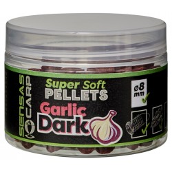 Pelete Soft Sensas - Super Soft Garlic Dark 60g 8mm